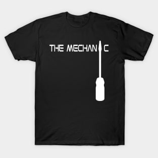 The Mechanic - White T-Shirt